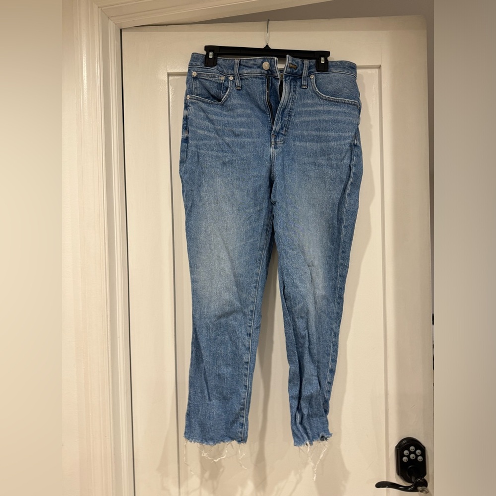 Madewell curvy perfect vintage jeans